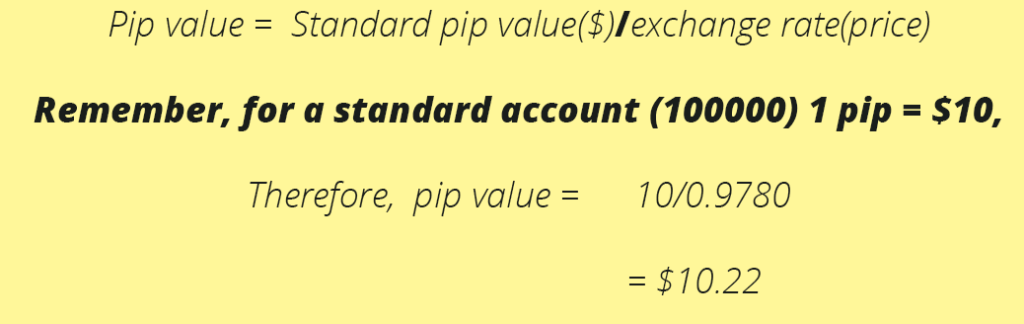 How To Calculate Pip Value In Monetary Terms - Free Forex Coach